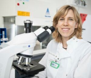 Cristina Müller heads the Nuclide Chemistry research group at the Paul Scherrer Institute.